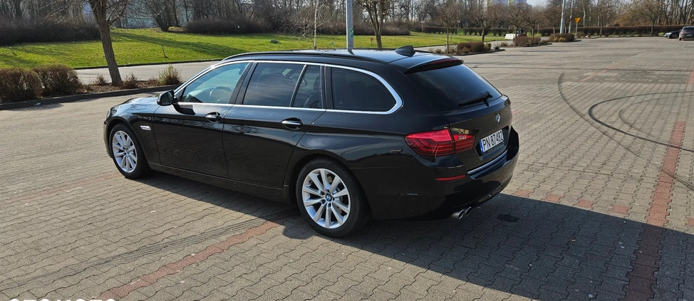 BMW Seria 5 cena 73900 przebieg: 220000, rok produkcji 2013 z Konin małe 667